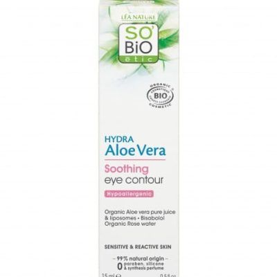 Хипоалергенска крема за околу очи од алое вера - 15 мл.