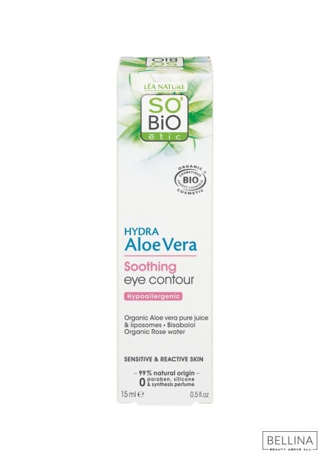 Хипоалергенска крема за околу очи од алое вера - 15 мл.