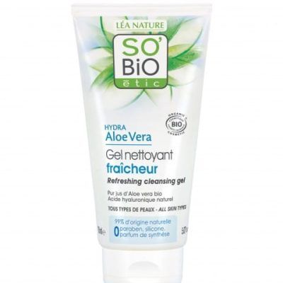 Гел за чистење лице од алое вера - 150 мл.