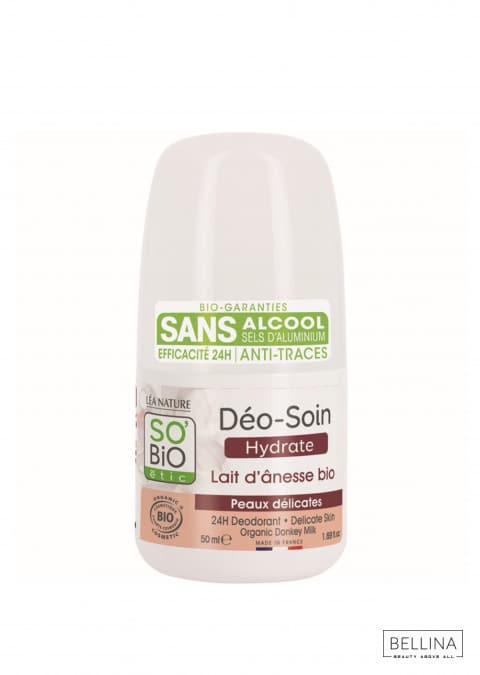 Део ролон за сензитивна кожа од магарешко млеко - 50 мл.