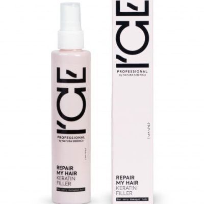 Кератински филер за оштетена коса - 100 мл.