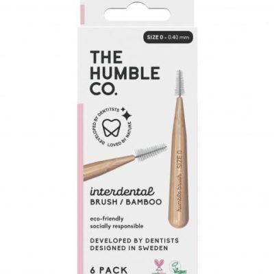 Сет од шест интердентални четки за заби - величина 0