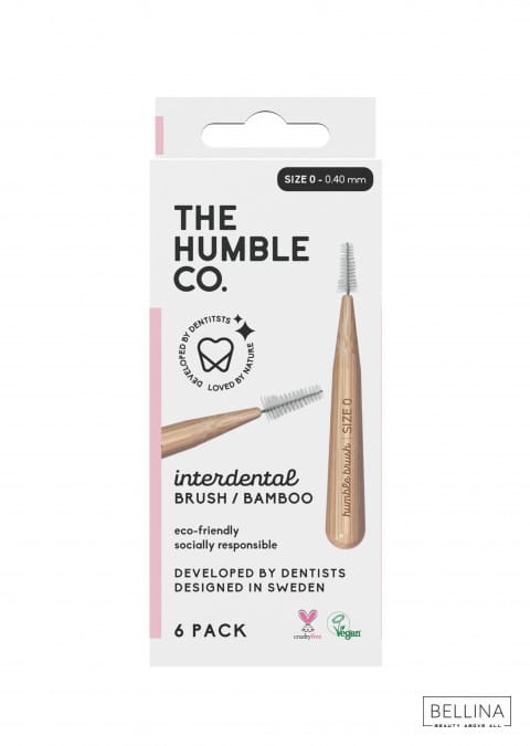 Сет од шест интердентални четки за заби - величина 0