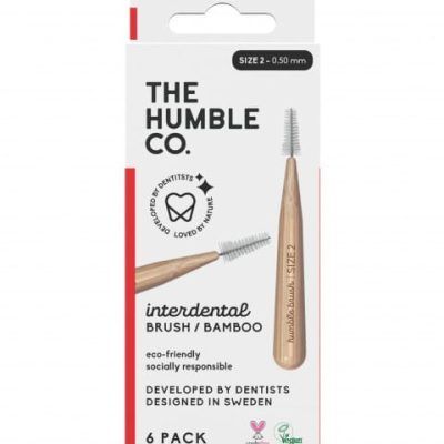Сет од шест интердентални четки за заби - величина 2