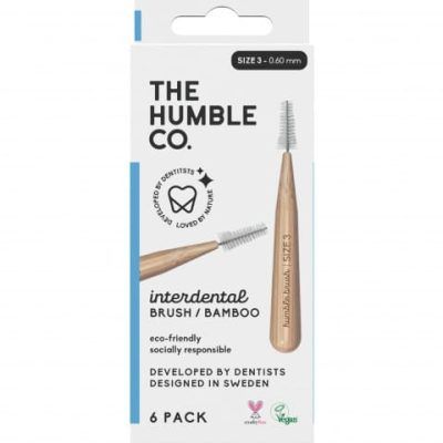 Сет од шест интердентални четки за заби - величина 3