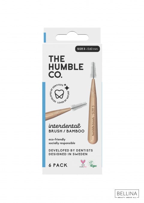 Сет од шест интердентални четки за заби - величина 3