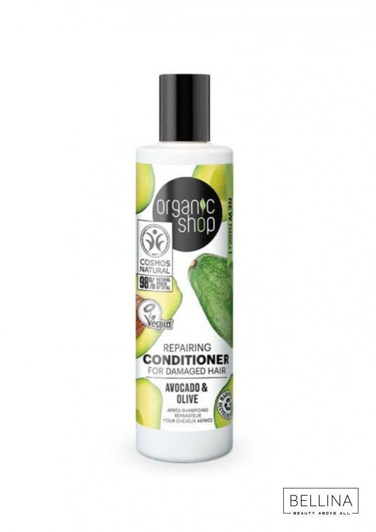 Регенератор за оштетена коса од авокадо и маслинки - 280 мл.
