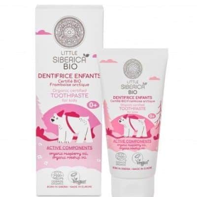 Бебешка паста за заби со малина - 60 мл.