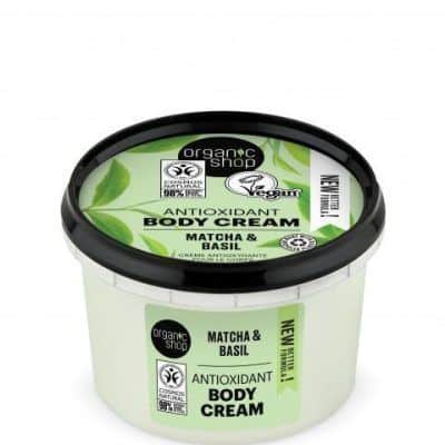 Крема за тело од зелен чај и босилек - 250 мл.