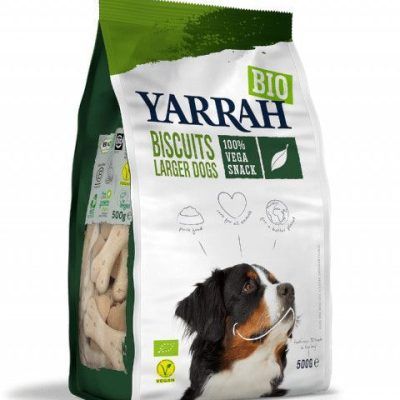 Органски вегански бисквити за кучиња од голем раст - 500 гр.