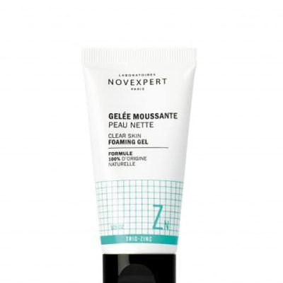 МИНИ пенлив гел за чистење на лице со три видови на цинк против акни - 30 мл.