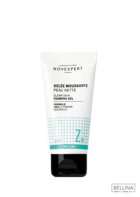 МИНИ пенлив гел за чистење на лице со три видови на цинк против акни - 30 мл.