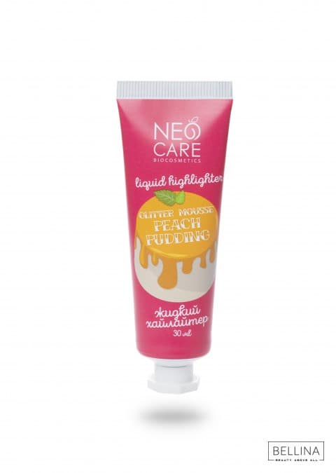 Течен хајлајтер за лице Peach pudding - 30 мл.