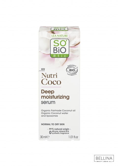 Хидратантен серум за лице од кокос - 30 мл.