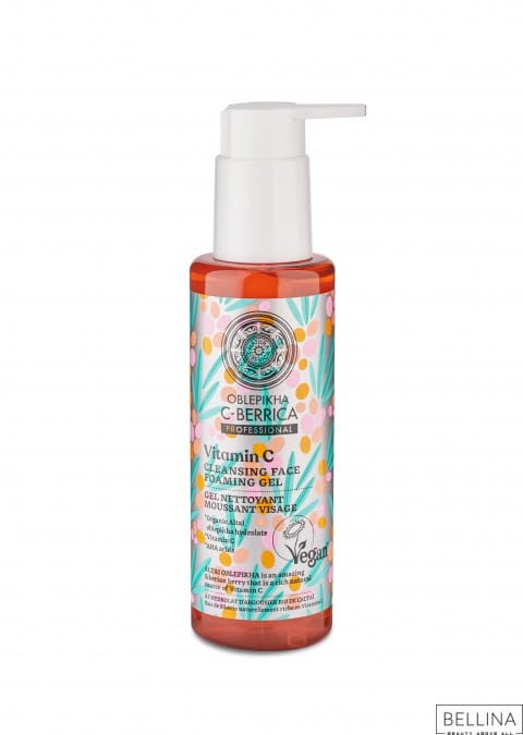 Пенлив гел за чистење на лице со витамин Ц- 145 мл.