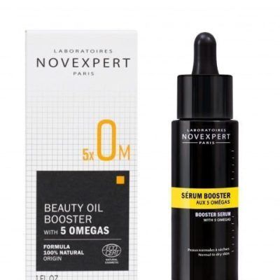 Бустер серум за лице со 5 омега масни киселини - 30 мл.