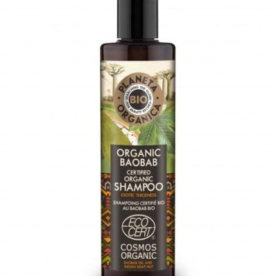 Шампон за волумен за сите типови на коса од баобаб - 280 мл.