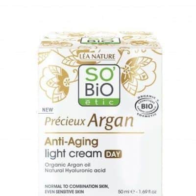 Лесна дневна крема за лице против стареење од арган - 50 мл.