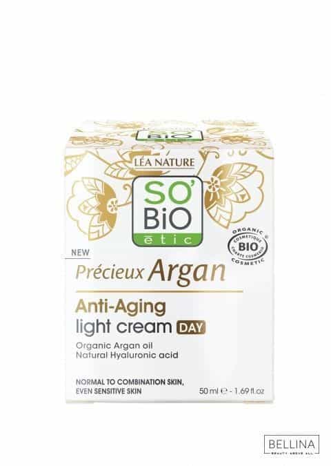 Лесна дневна крема за лице против стареење од арган - 50 мл.