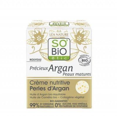 Хранлива крема за зрела кожа со арганови гранули - 50 мл.