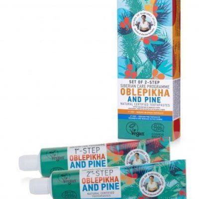 Сет од 2 пасти за заби заз дневна и ноќна нега - 2 х 60