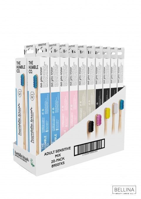 Четка за заби од бамбус за возрасни - sensitive