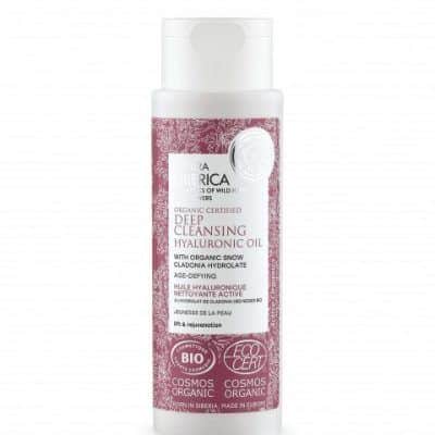 Хиалуронско масло за длабинско чистење со хидролат од сибирски мов - 150 мл.