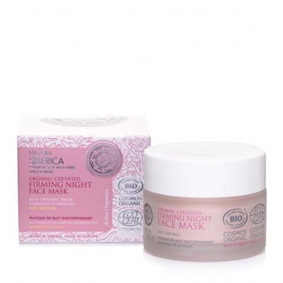 Ноќна маска за лице за затегнување со хидролат од сибирски мов - 50 мл.