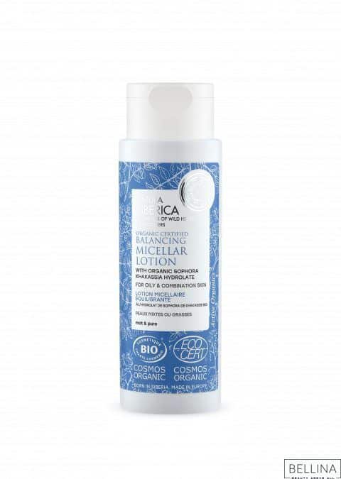 Балансирачки мицеларен лосион со хидролат од Хакашка софора за мрсна и комбинирана кожа - 150 мл.