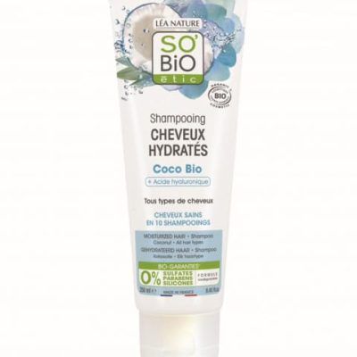 Шампон за коса од кокос без сулфати - 250 мл.