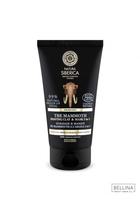 2 во 1 маска и глина за бричење за мажи - 150 мл.