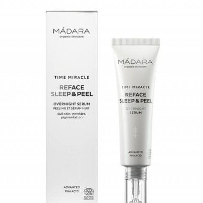 Ноќен пилинг серум за безживотна кожа, брчки и пигментација - 30 мл.