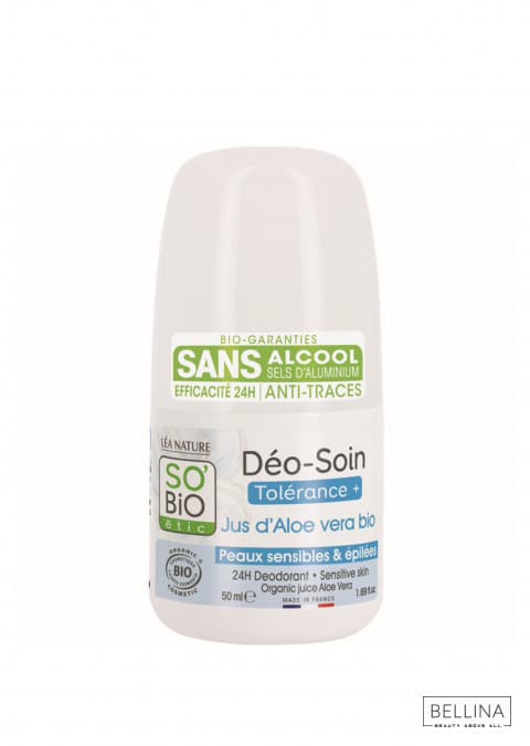 Део ролон за сензитивна кожа од алое вера - 50 мл.