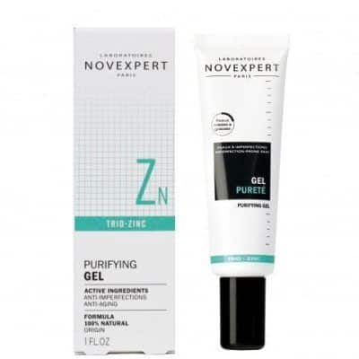 Гел за лице против акни и иритации со три видови на цинк - 30 мл.