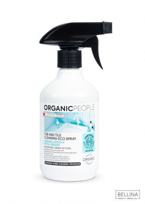 Спреј за чистење санитарија од лимон и јаболков оцет - 500 мл.