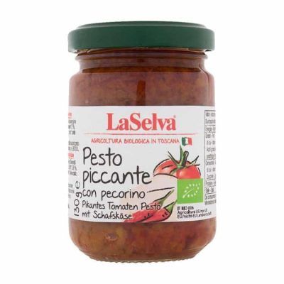 Органско луто песто со домати и пекорино - 130 гр.