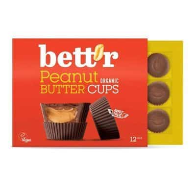 Органска бонбониера со органско пралине со фил од путер од кикирики - 156 гр.