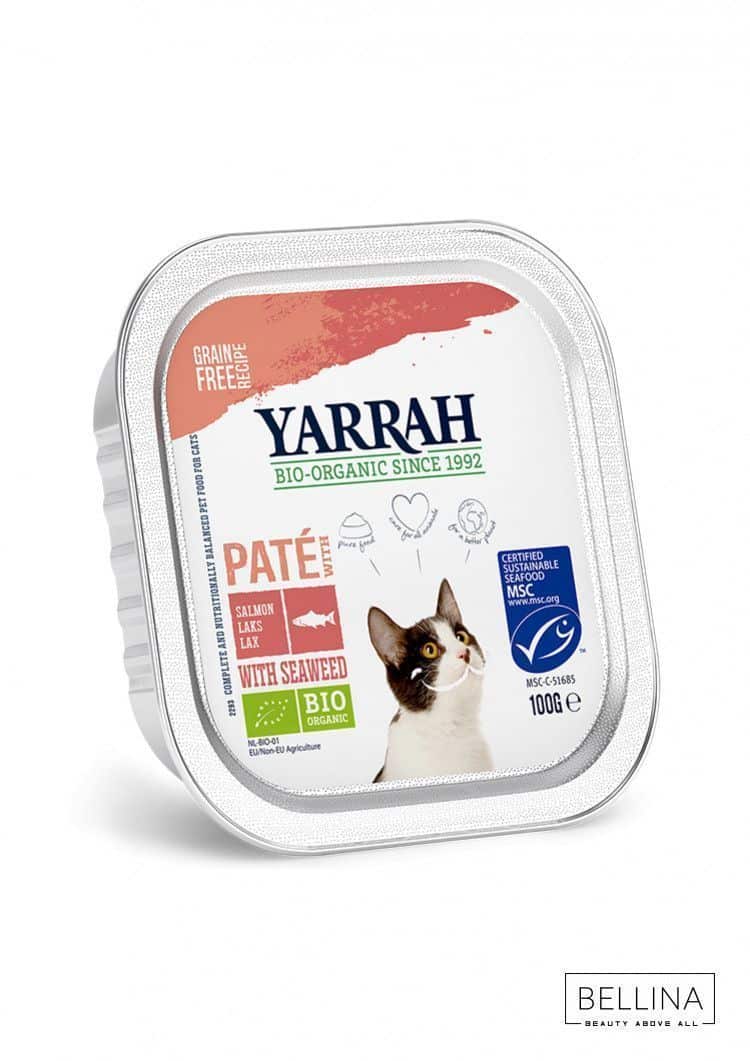 Органска паштета со лосос за мачки - 100 гр.