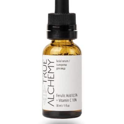 Серум за лице со ферулична киселина 0,5% и витамин Ц 10% - 30 мл.