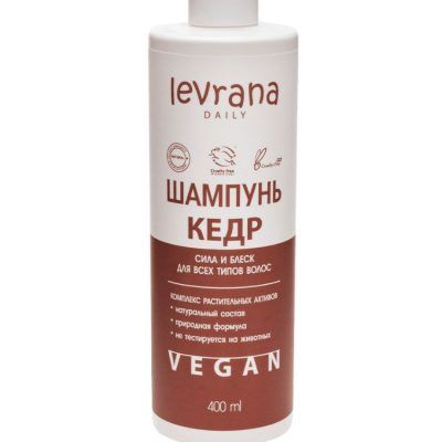 Шампон за коса од кедар - 400 мл.