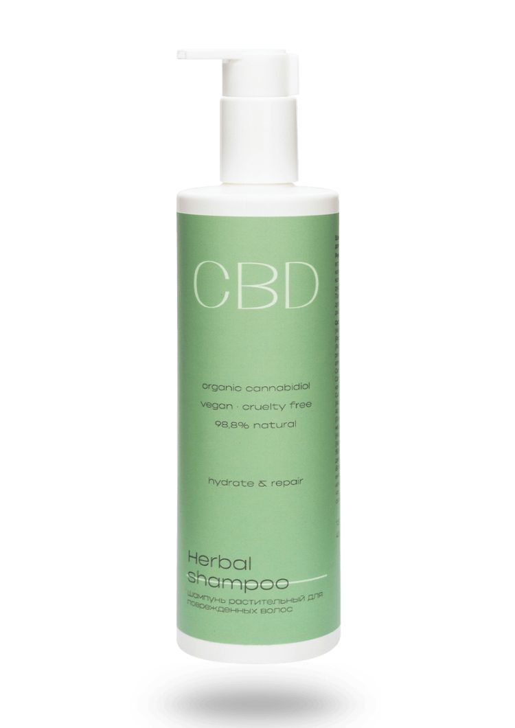 Шампон за оштетена коса со CBD - 400 мл.
