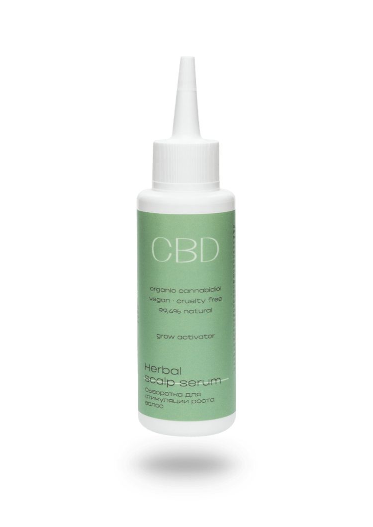 Серум за стимулирање раст на коса со CBD - 100 мл.