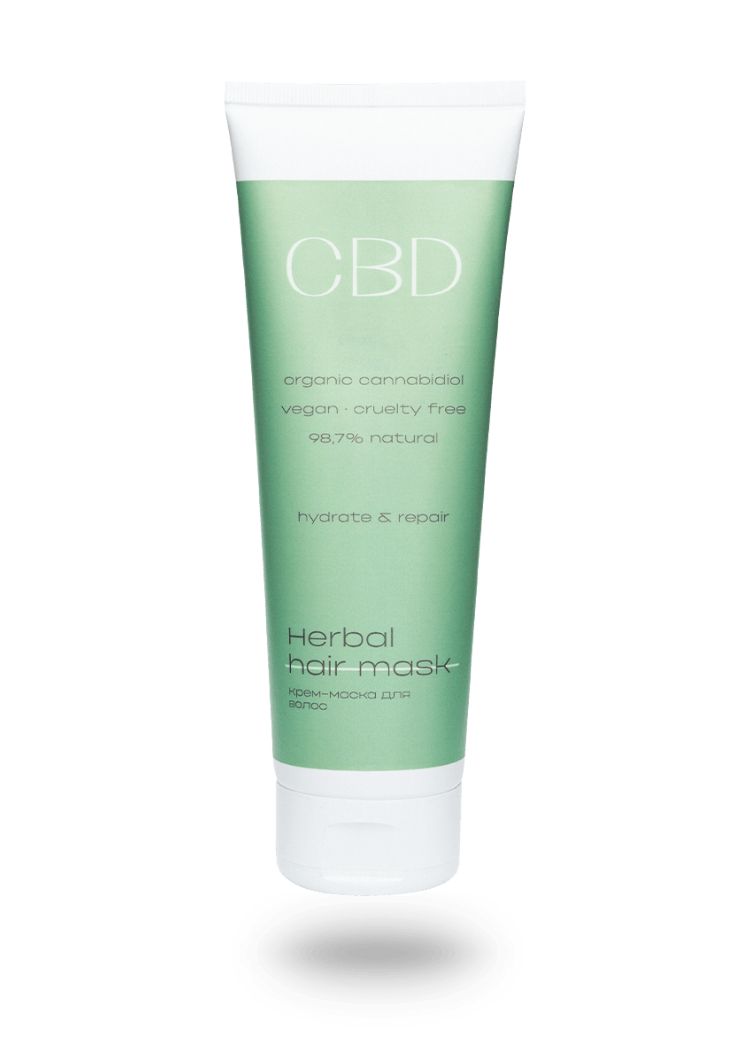Маска за оштетена коса со CBD - 250 мл.