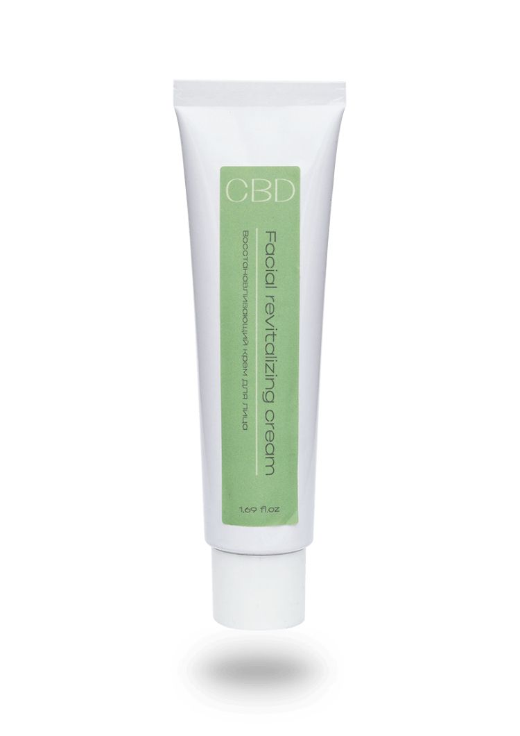 Ревитализирачка крема за лице со CBD - 50 мл.