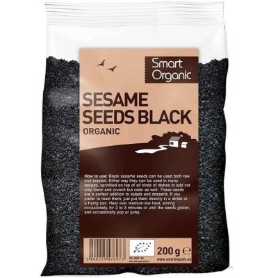 Органски црн сусам - 200 гр.