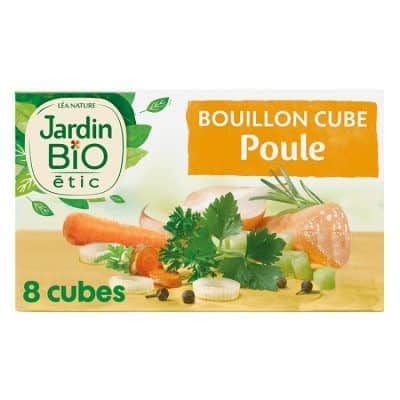 Органска бујон супа со пилешко во коцки - 8х10 гр.