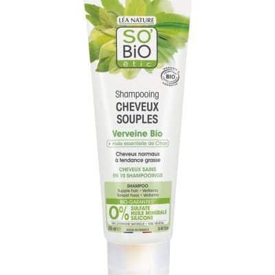 Шампон од вербена за мрсна коса без сулфати - 250 мл.