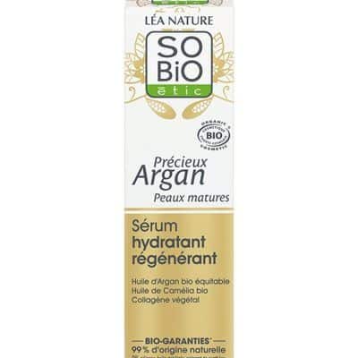 Регенерирачки хидратантен серум за лице за зрела кожа - 30 мл.