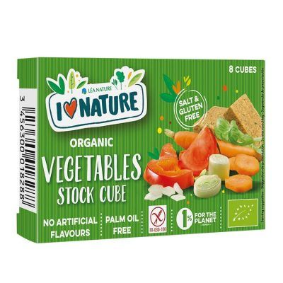 Органска бујон супа од зеленчук без сол во коцки - 8х9 гр.