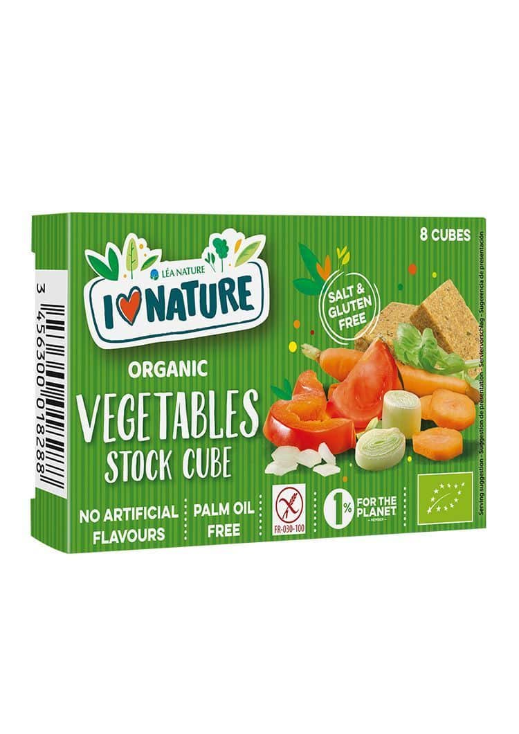 Органска бујон супа од зеленчук без сол во коцки - 8х9 гр.